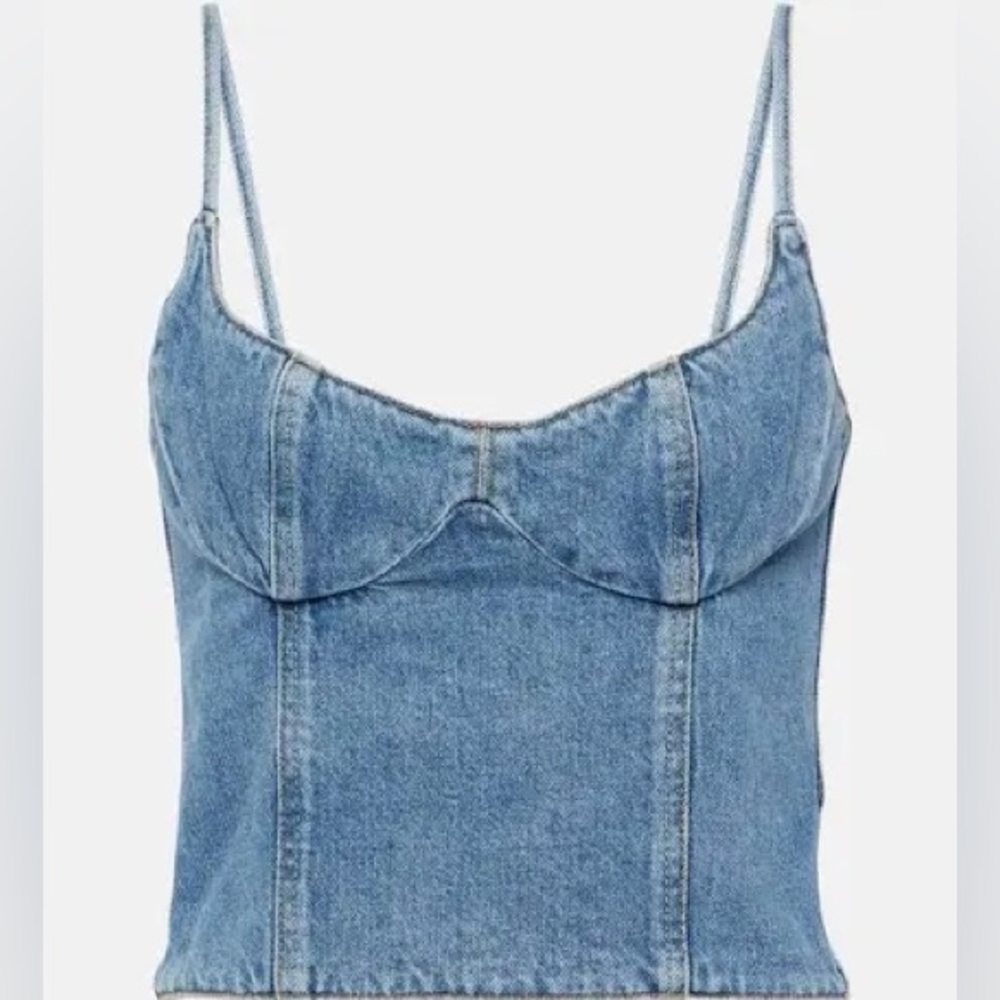 Magda Butrym Denim tank